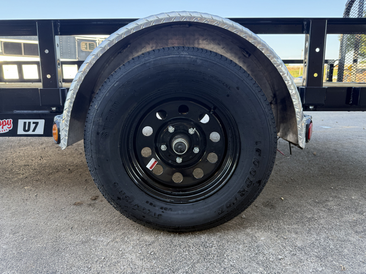 New 2026 PJ 77"x14' Single Axle Utility Trailer - U7