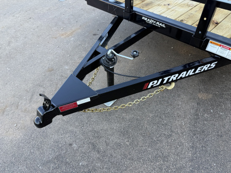 New 2026 PJ 77"x14' Single Axle Utility Trailer - U7