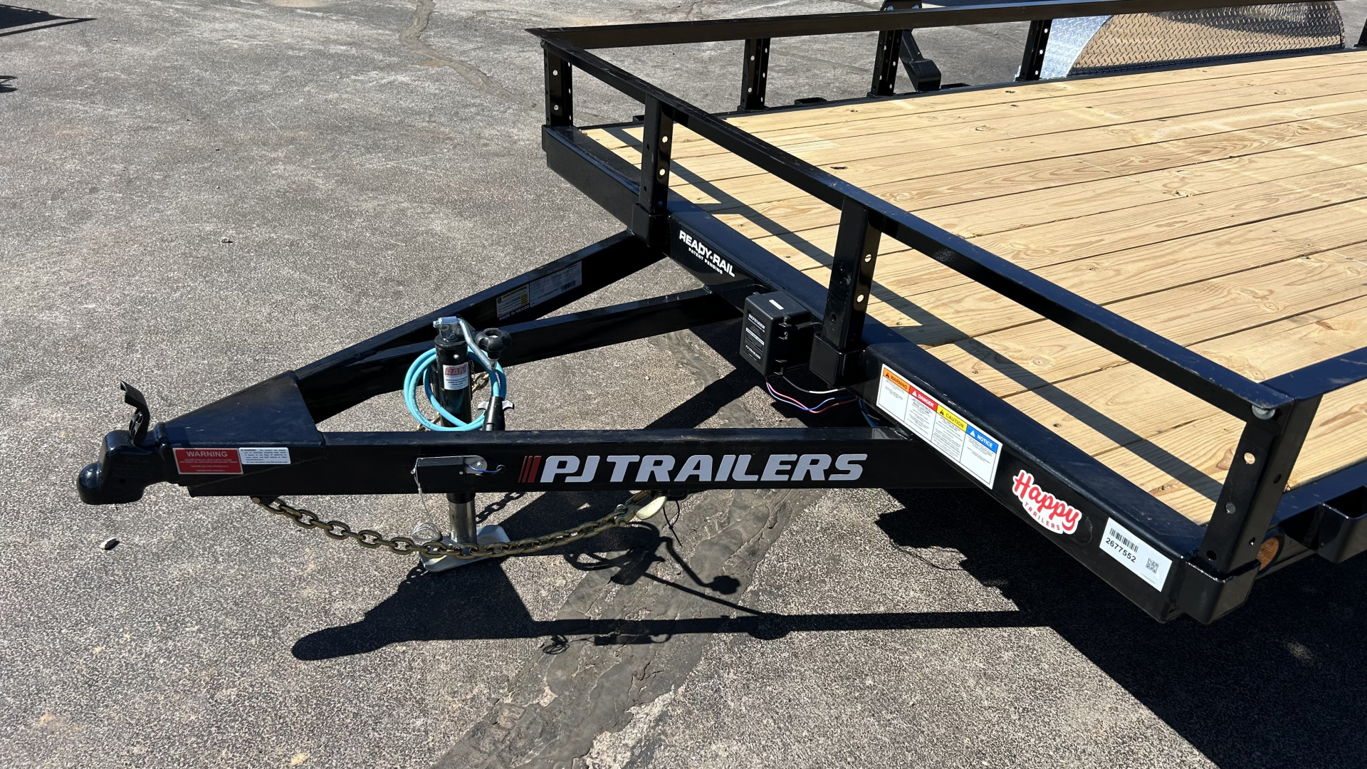 New 2026 PJ 83"x16' Tandem Axle Utility Trailer - UL