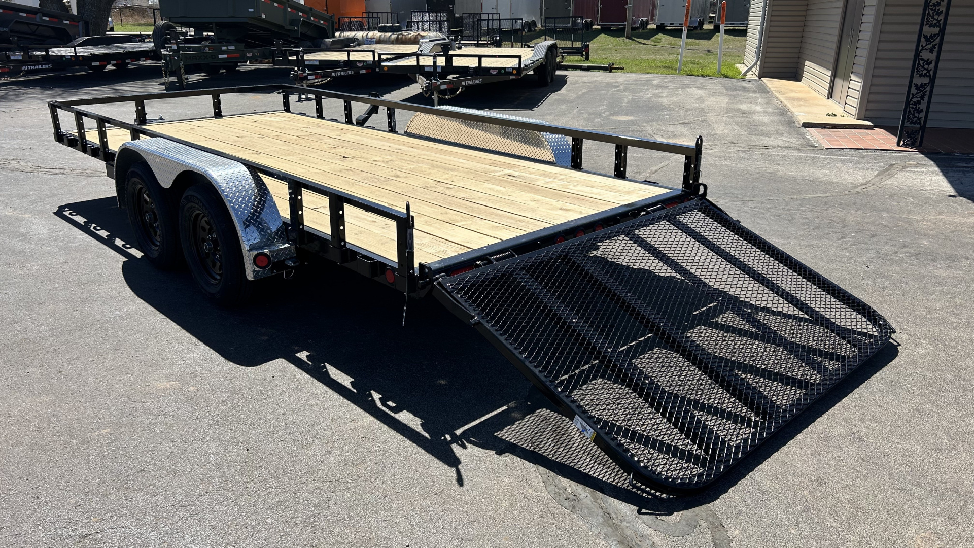New 2026 PJ 83"x16' Tandem Axle Utility Trailer - UL