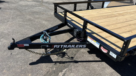 New 2026 PJ 83"x16' Tandem Axle Utility Trailer - UL
