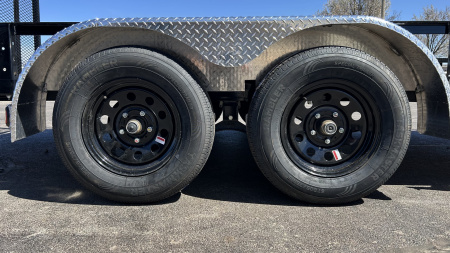 New 2026 PJ 83"x16' Tandem Axle Utility Trailer - UL