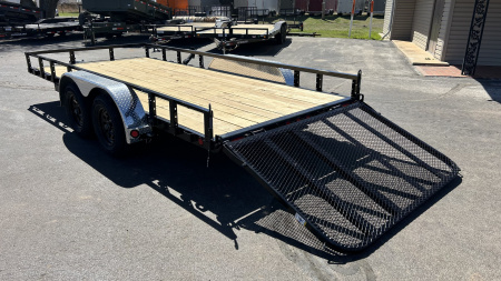 New 2026 PJ 83"x16' Tandem Axle Utility Trailer - UL