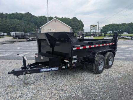 New 23254 2025 Sure-trac 72x10 Dump Trailer