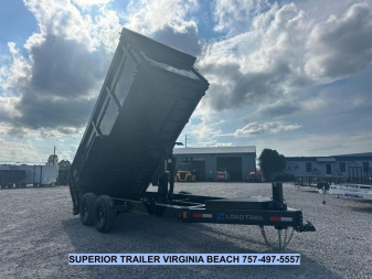 New 2026 Load Trail 7X16 14K Low Pro Dump Trailer