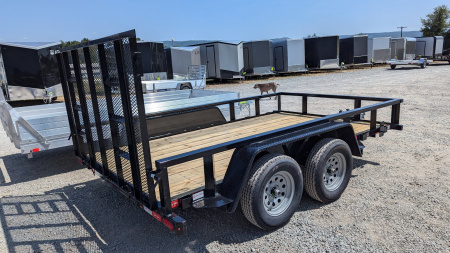 New 2026 Quality 7x12 PRO Utility Trailer w/ No Dove