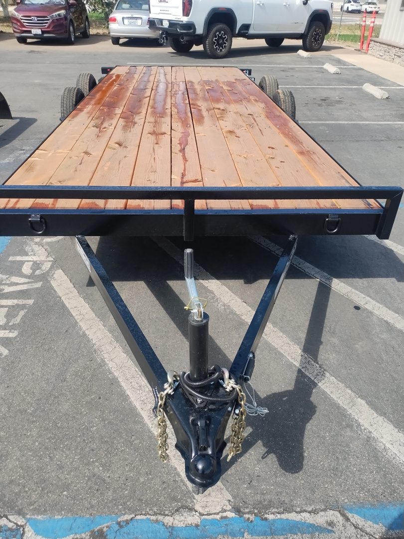 New 2025 TRU 7'x20' Straight Deck Removable Fenders Car / Racing Trailer 7k