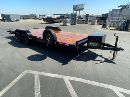 New 2025 TRU 7'x20' Dovetail or Straight Deck Car / Racing Trailer 7k