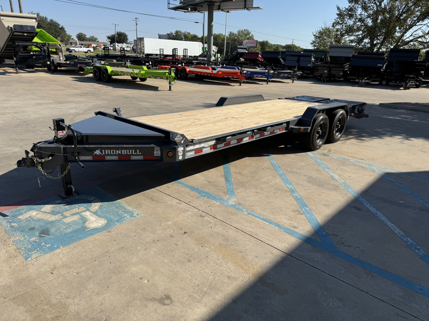 New 2026 Iron Bull EWB 16K 83x22 Equipment Trailer