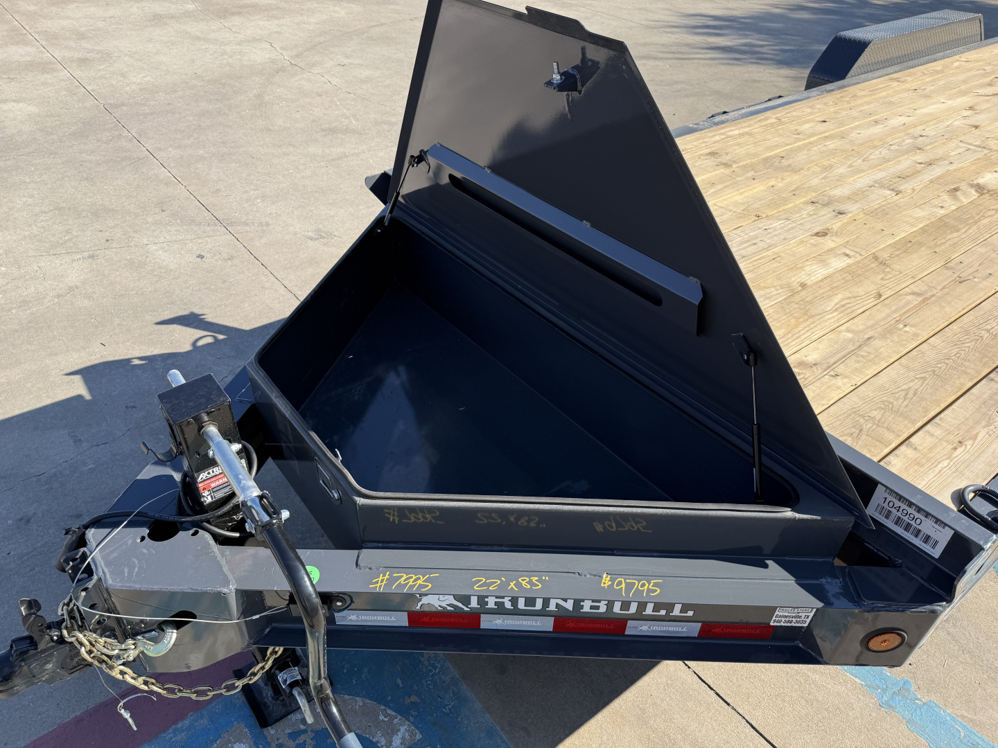 New 2026 Iron Bull EWB 16K 83x22 Equipment Trailer