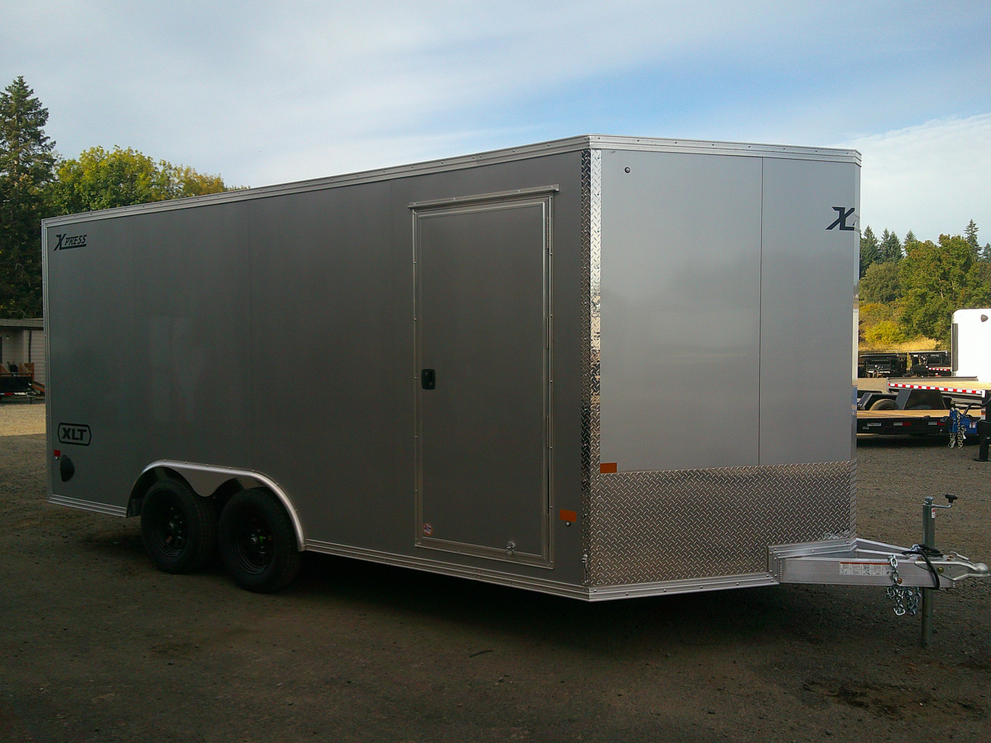 New 2026 ALCOM 8.5x16 Aluminum 7K Car Hauler