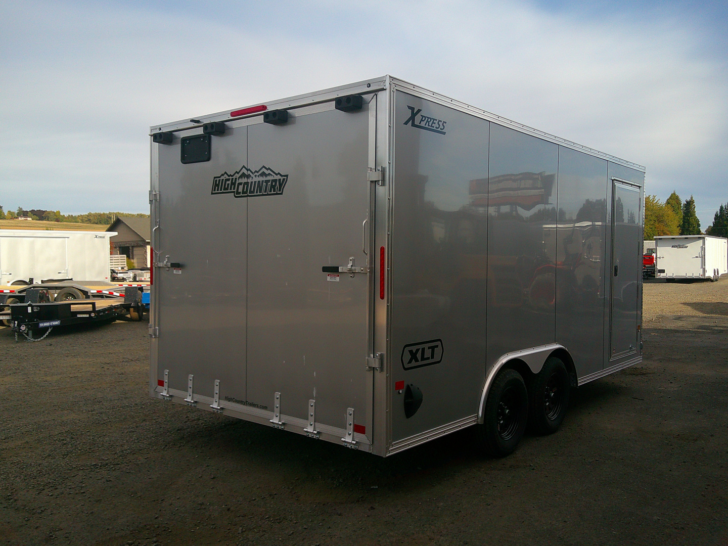 New 2026 ALCOM 8.5x16 Aluminum 7K Car Hauler