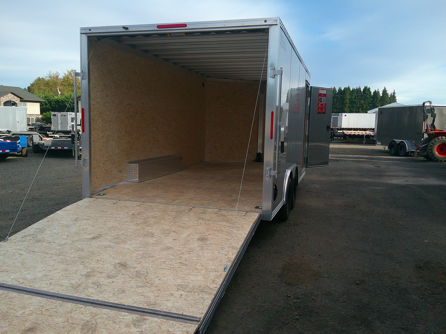 New 2026 ALCOM 8.5x16 Aluminum 7K Car Hauler