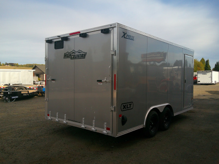 New 2026 ALCOM 8.5x16 Aluminum 7K Car Hauler