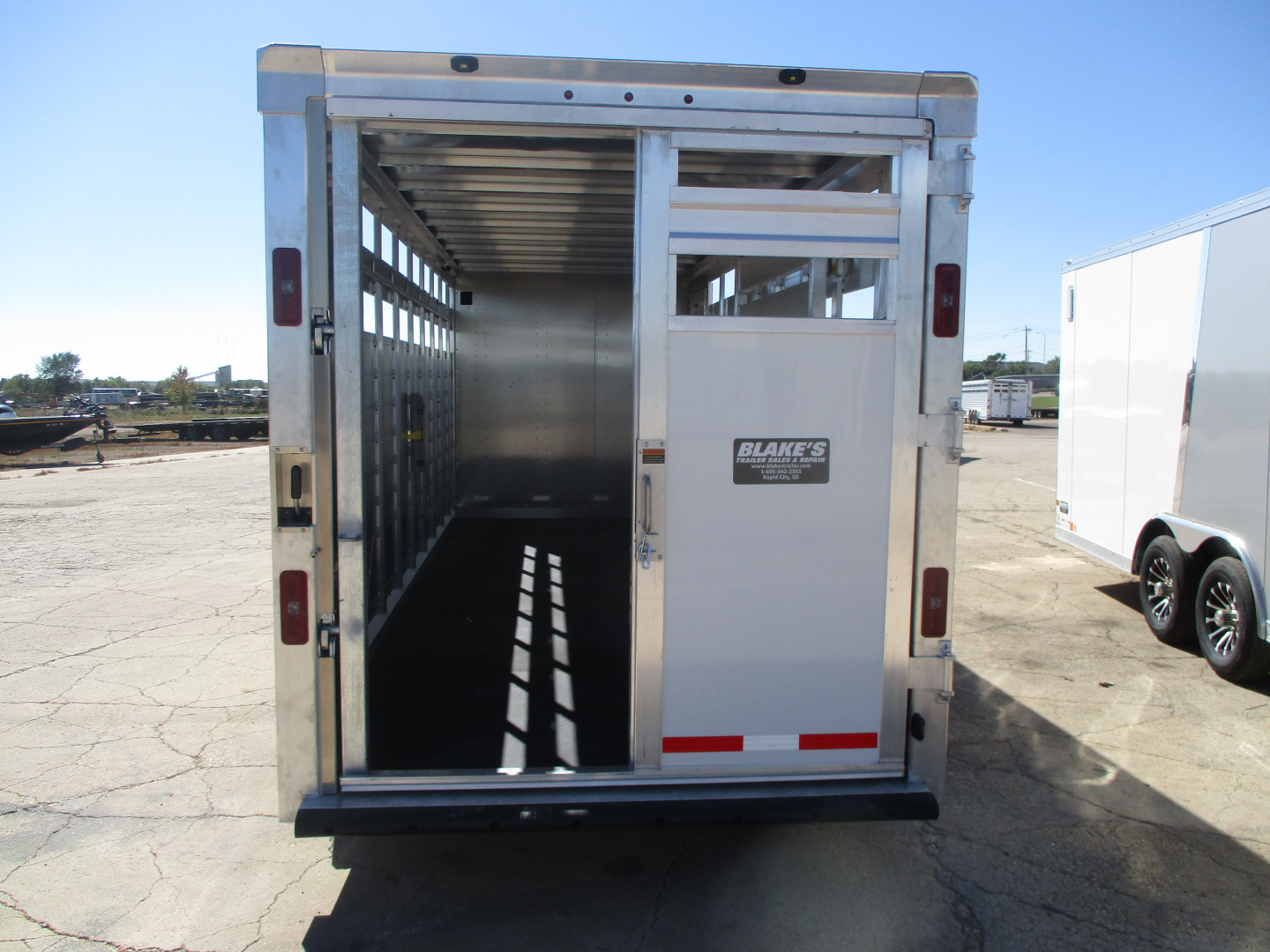 New 2025 EBY Trailers Combo Stock / Stock Combo Trailer 7 X 24