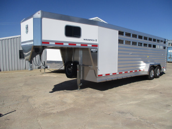 New 2025 EBY Trailers Combo Stock / Stock Combo Trailer 7 X 24