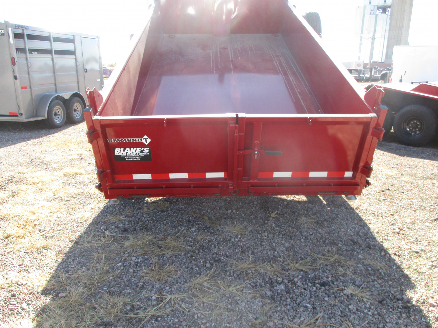 New 2026 Diamond T Dump Dump Trailer 82 X 14