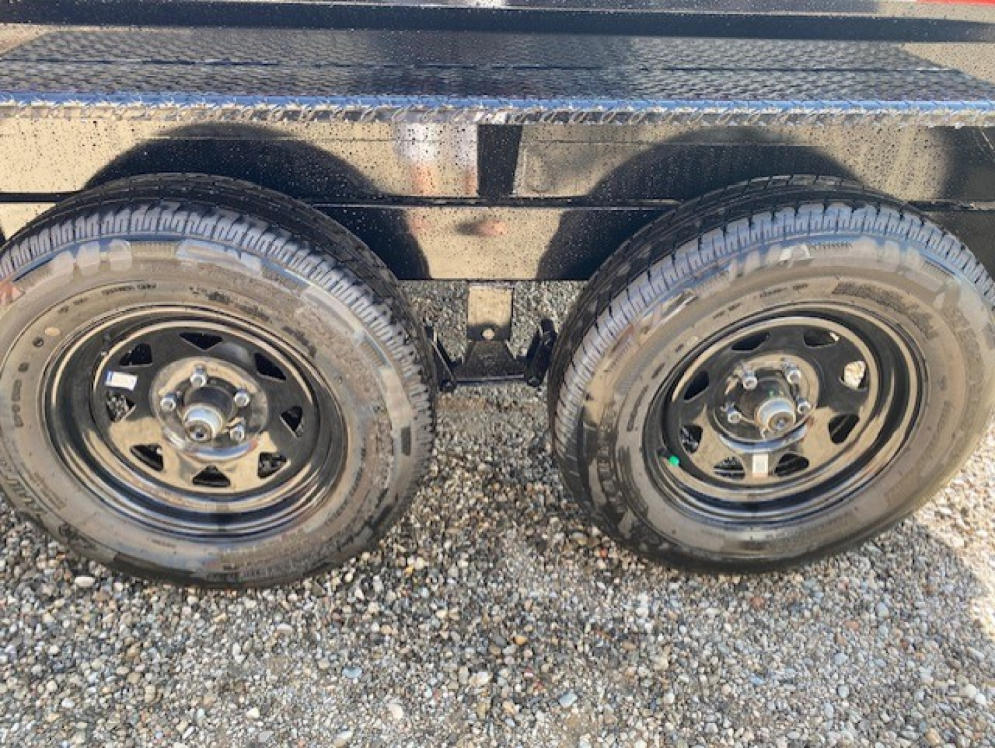 New 5x10 Tandem Axle 7K Dump Trailer