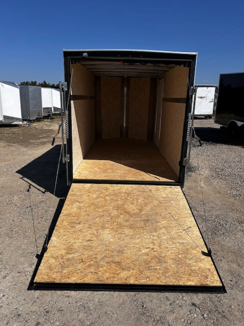 New 2025 H&H Trailers 6X12 6' INTERIOR RAMP DOOR Cargo / Enclosed Trailer