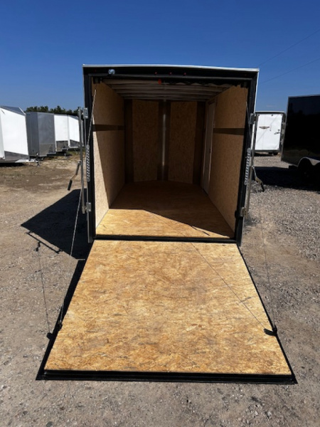 New 2025 H&H Trailers 6X12 6' INTERIOR RAMP DOOR Cargo / Enclosed Trailer