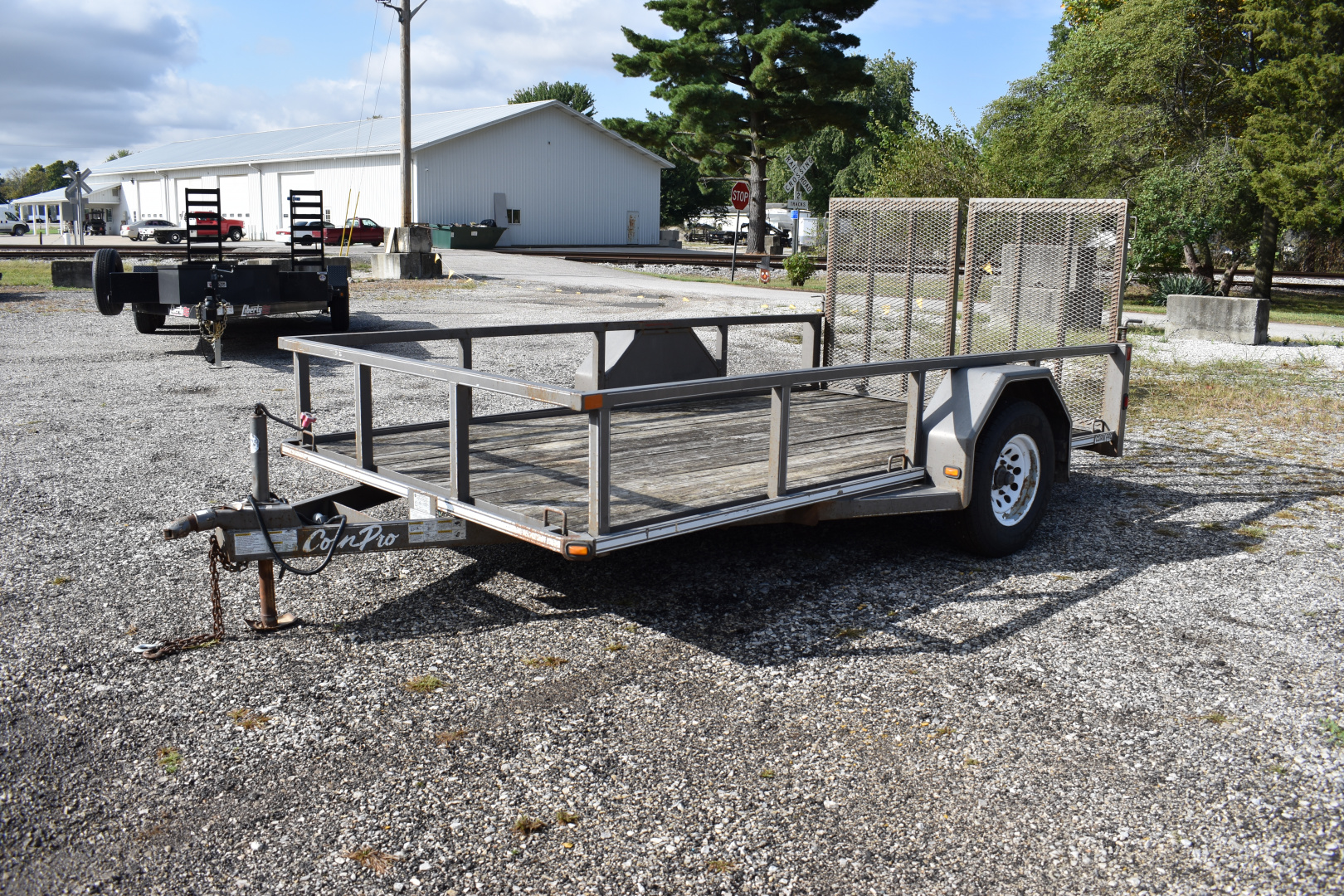 Used 2010 CornPro UT-12 LS Utility Trailer