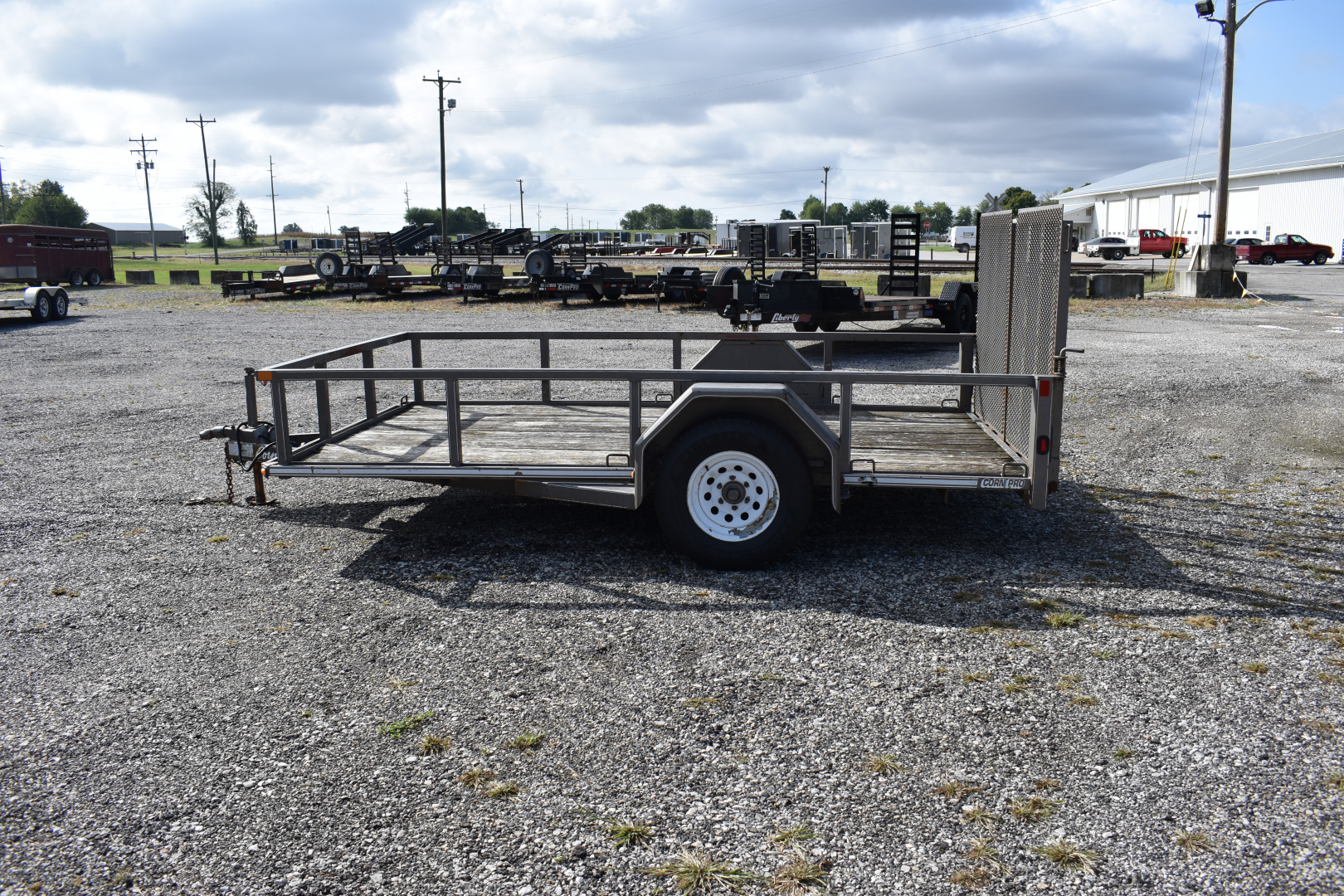 Used 2010 CornPro UT-12 LS Utility Trailer
