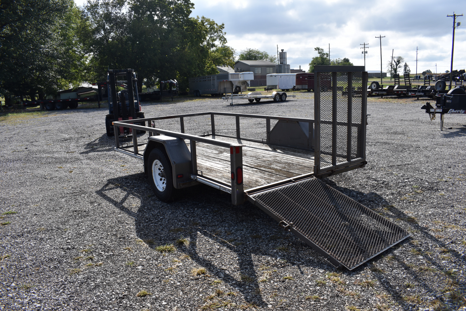 Used 2010 CornPro UT-12 LS Utility Trailer