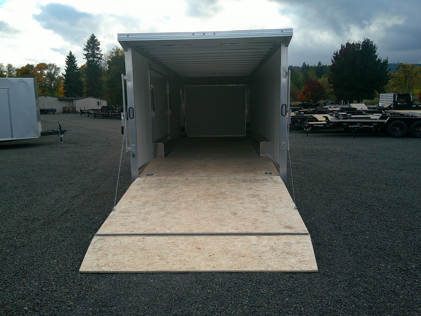 New 2026 ALCOM 8.5x24 7K Aluminum Car Hauler