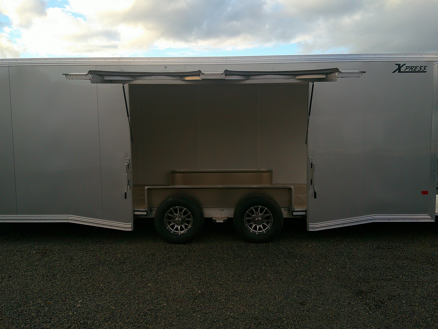 New 2026 ALCOM 8.5x24 7K Aluminum Car Hauler