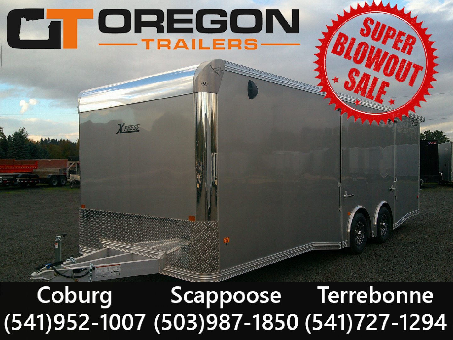 New 2026 ALCOM 8.5x24 7K Aluminum Car Hauler