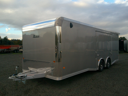 New 2026 ALCOM 8.5x24 7K Aluminum Car Hauler