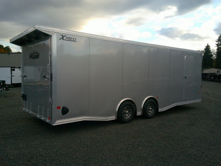 New 2026 ALCOM 8.5x24 7K Aluminum Car Hauler
