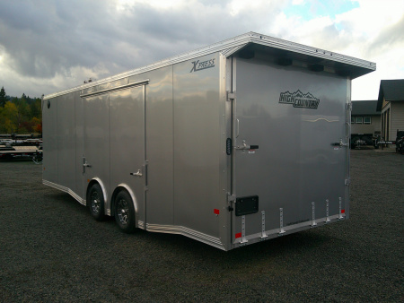 New 2026 ALCOM 8.5x24 7K Aluminum Car Hauler