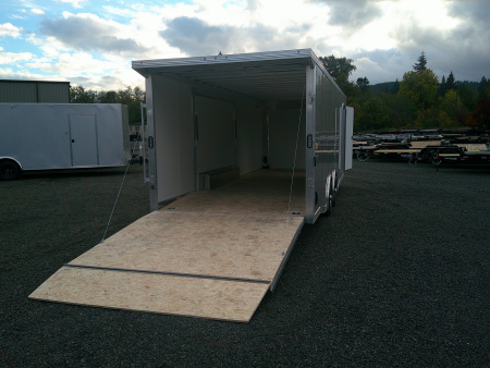 New 2026 ALCOM 8.5x24 7K Aluminum Car Hauler