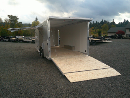 New 2026 ALCOM 8.5x24 7K Aluminum Car Hauler