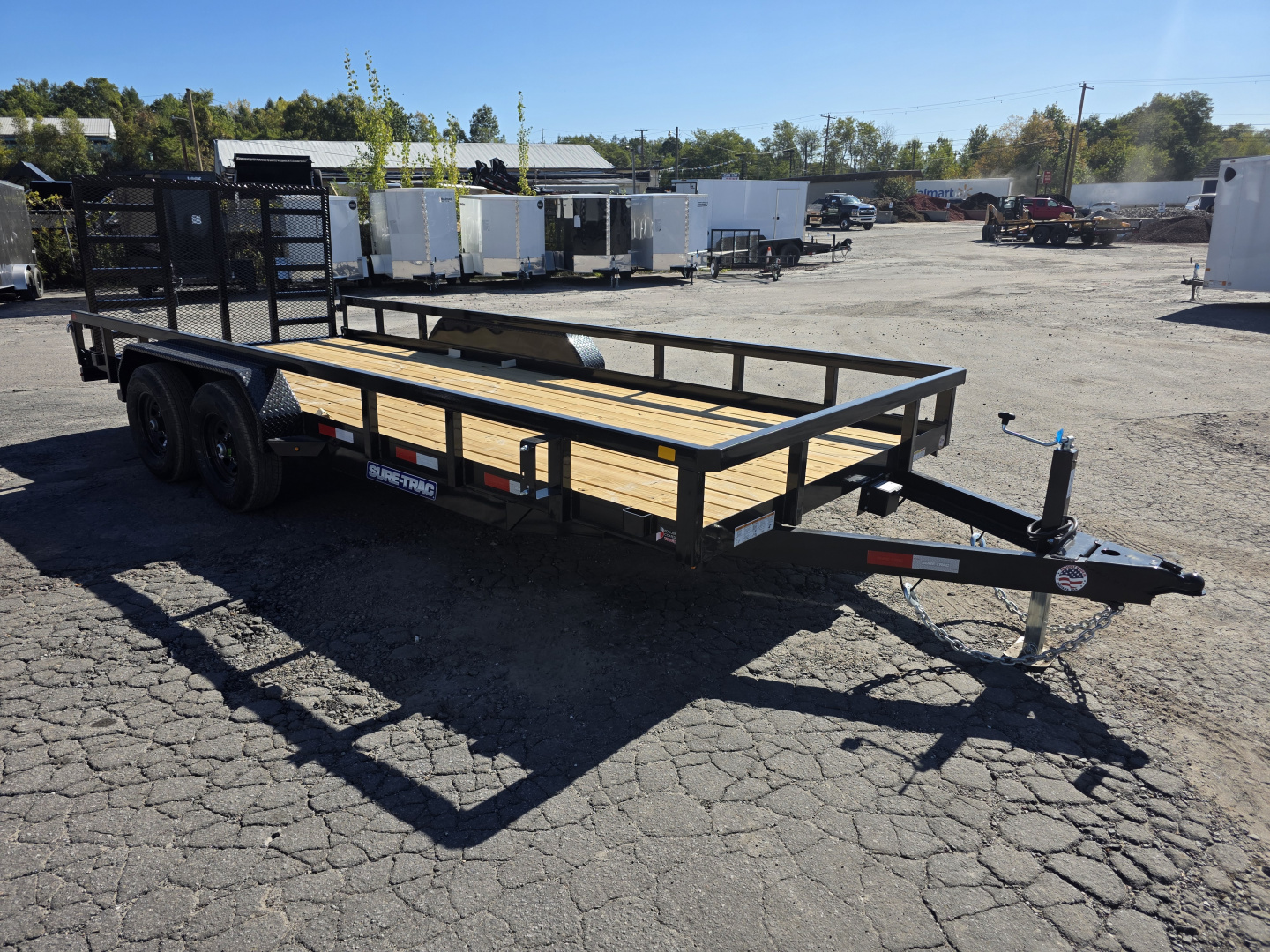 New 2026 Sure-Trac 7X18 10K - TUBE TOP Utility Trailer