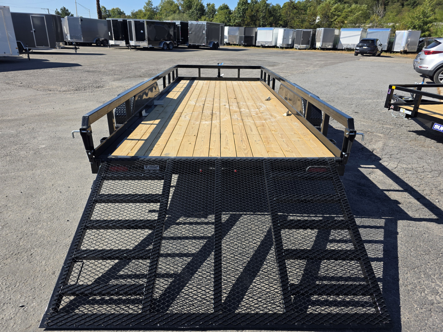 New 2026 Sure-Trac 7X18 10K - TUBE TOP Utility Trailer