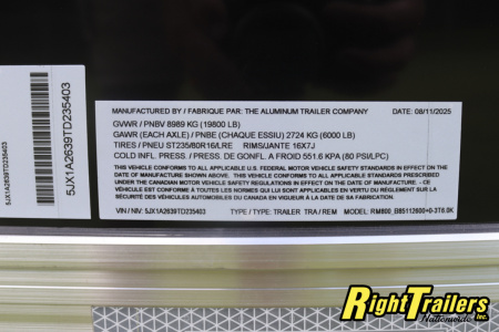 New 2026 8.5X26 ATC Stacker