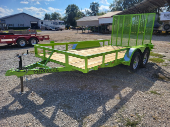 New 2026 Maxwell 83x14 Utility Trailer