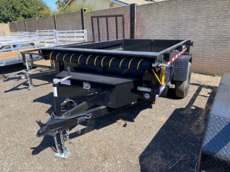 New 5x8 Single Axle 5K Dump Trailer