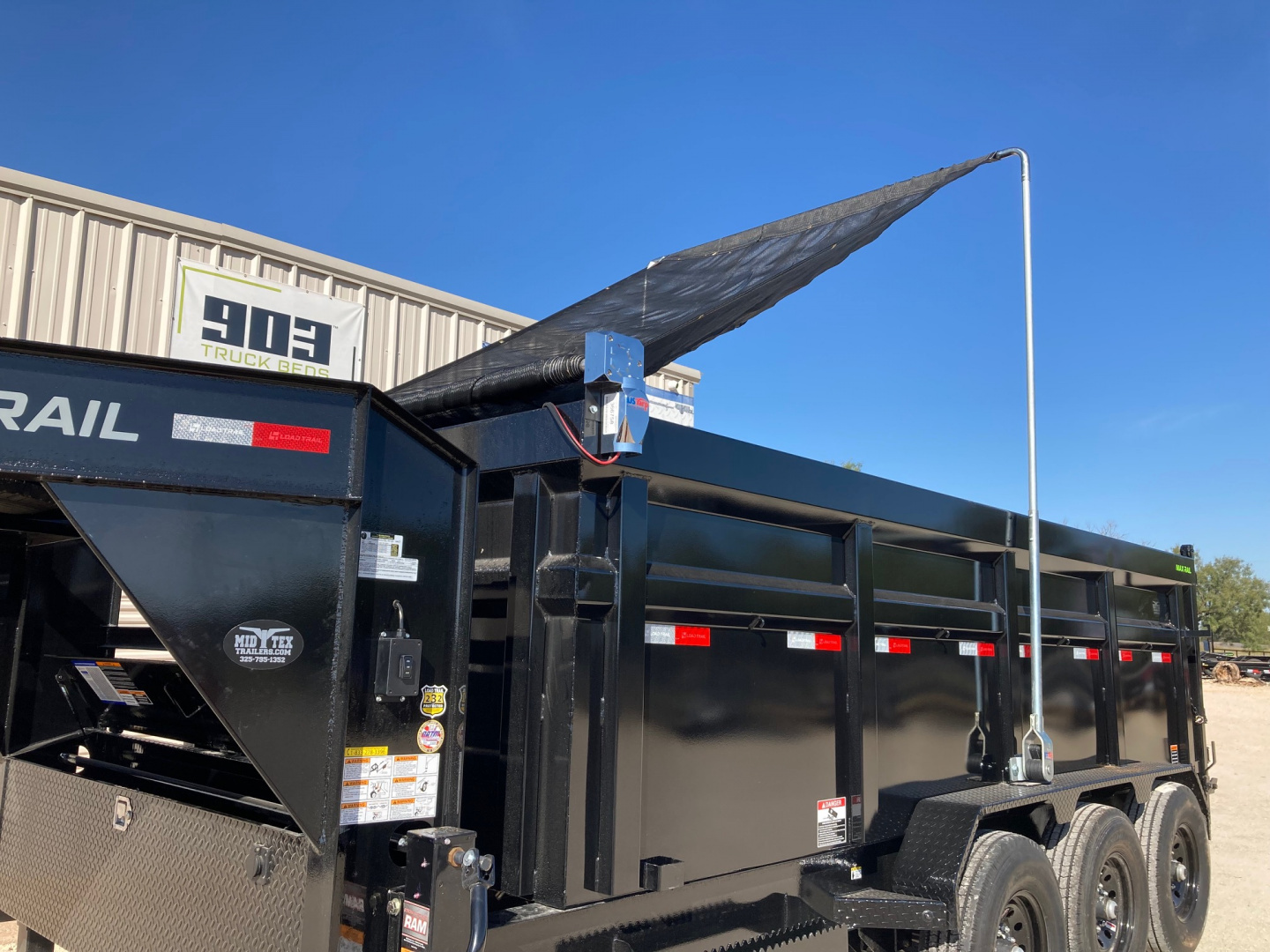 New 2026 Load Trail GD 16' x 83" Triple Axle Gooseneck Low-Pro Dump Trailer