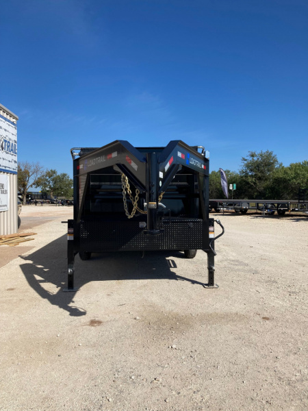 New 2026 Load Trail GD 16' x 83" Triple Axle Gooseneck Low-Pro Dump Trailer