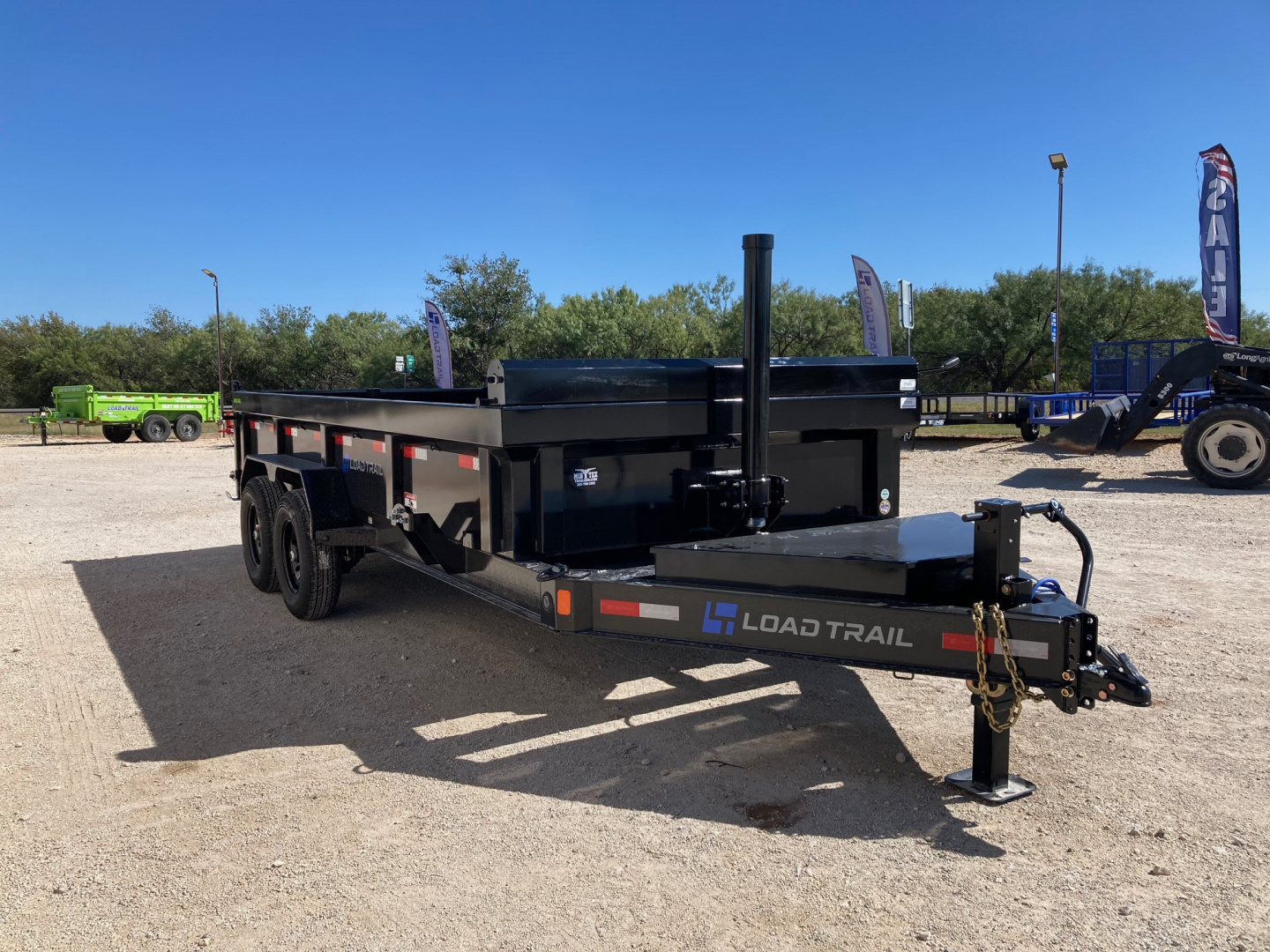 New 2026 Load Trail DT 16' x 83" Tandem Axle Low-Pro Dump Trailer 24" Sides