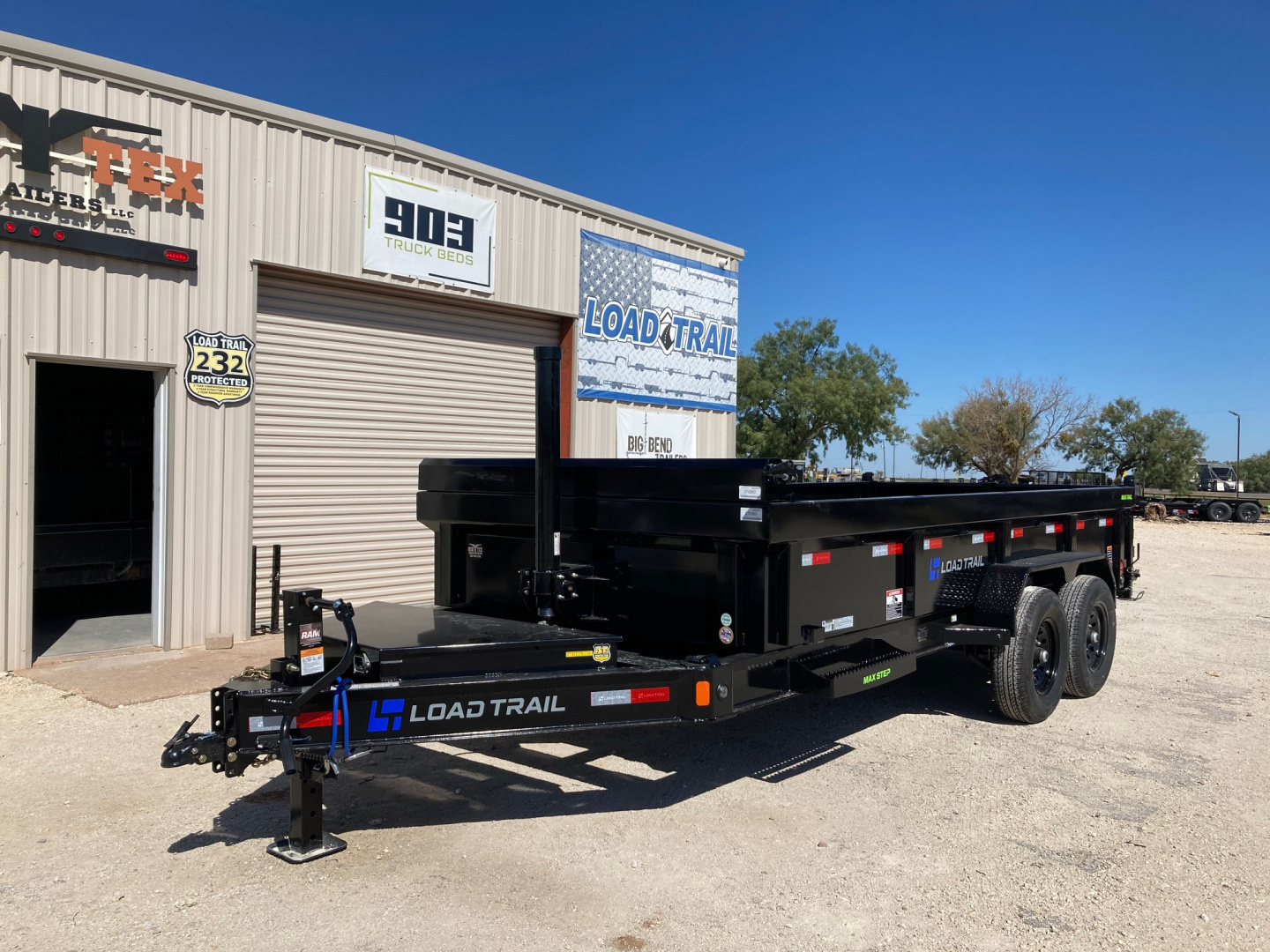 New 2026 Load Trail DT 16' x 83" Tandem Axle Low-Pro Dump Trailer 24" Sides