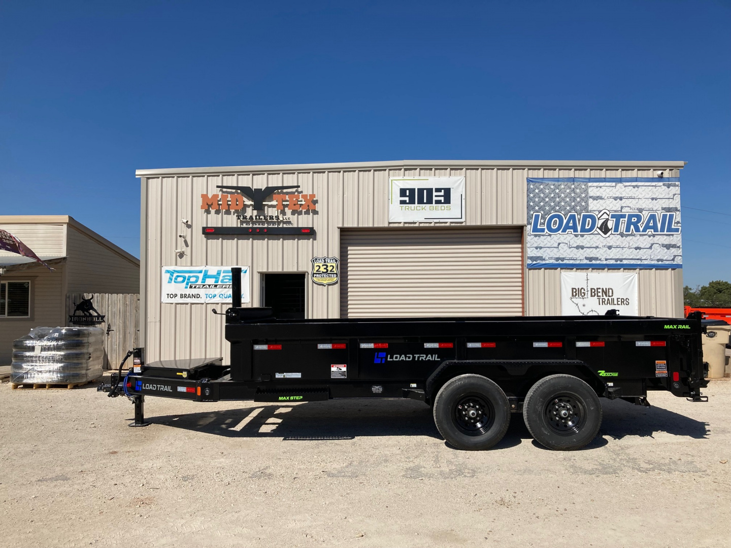 New 2026 Load Trail DT 16' x 83" Tandem Axle Low-Pro Dump Trailer 24" Sides