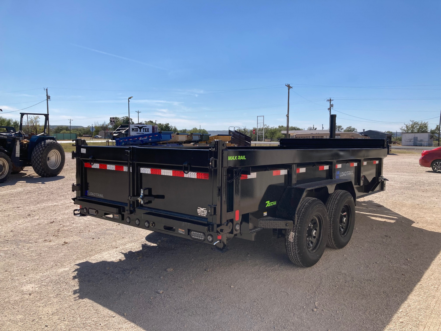 New 2026 Load Trail DT 16' x 83" Tandem Axle Low-Pro Dump Trailer 24" Sides