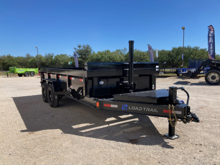 New 2026 Load Trail DT 16' x 83" Tandem Axle Low-Pro Dump Trailer 24" Sides