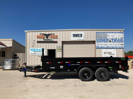 New 2026 Load Trail DT 16' x 83" Tandem Axle Low-Pro Dump Trailer 24" Sides