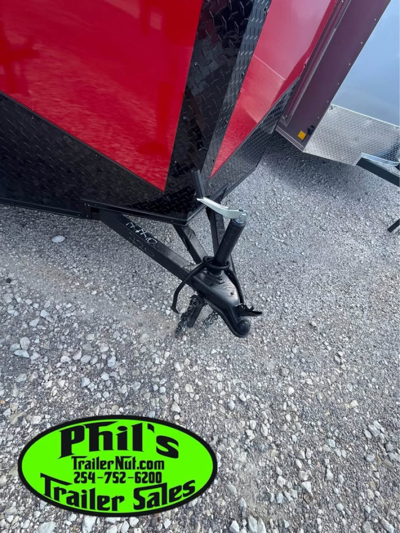 New 6X12 Cargo / Enclosed Trailer UPGRADED .080 SCREWLESS EXTERIOR & ALUMINUM WHEELS