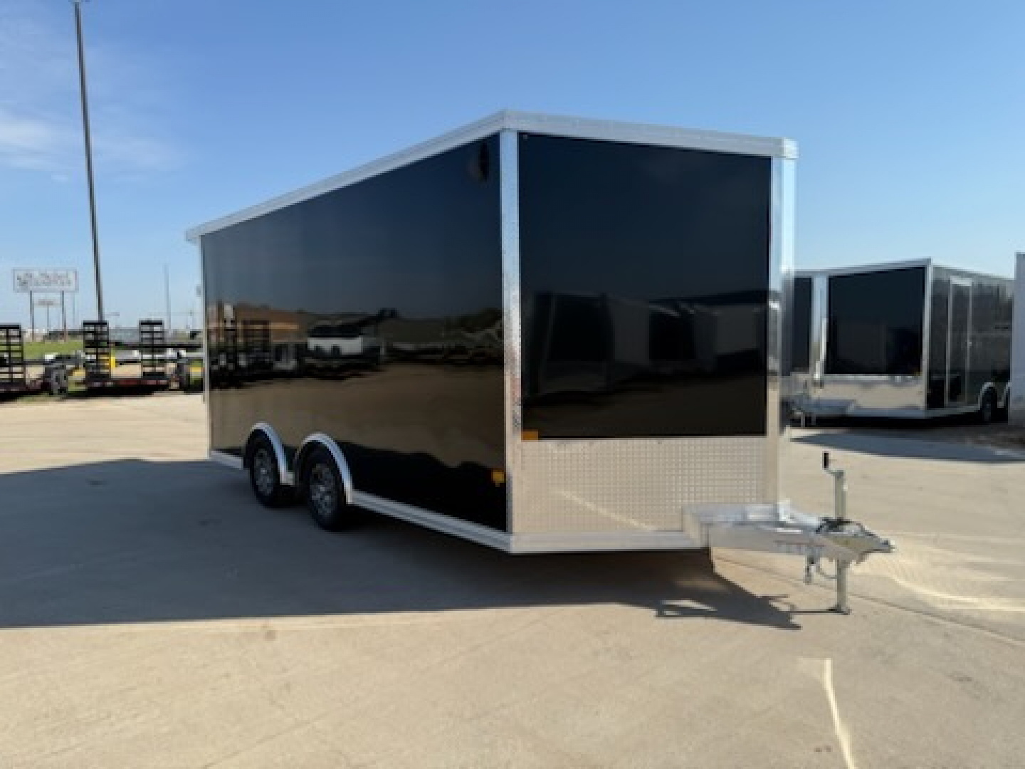 New 2026 E-Z Hauler EZEC8.5X16-UTV Cargo / Enclosed Trailer CAR HAULER